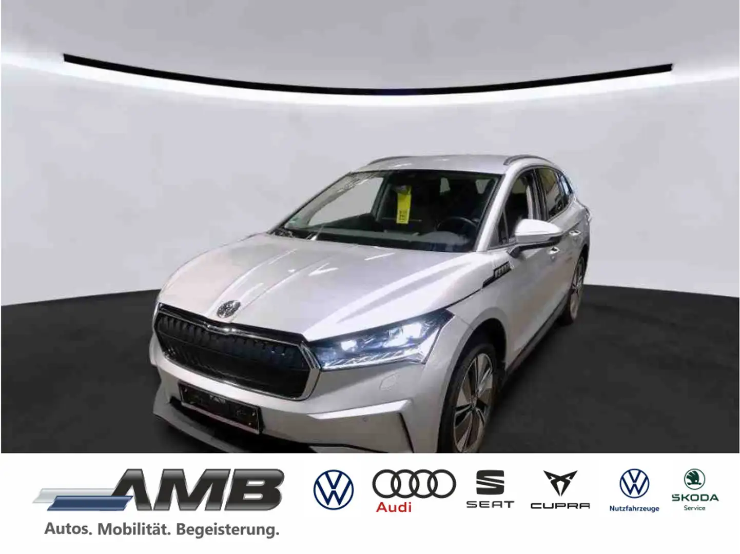 Skoda Enyaq 60 Loft/Matrix/ACC/Navi/RFK/Wärmepumpe Silber - 1