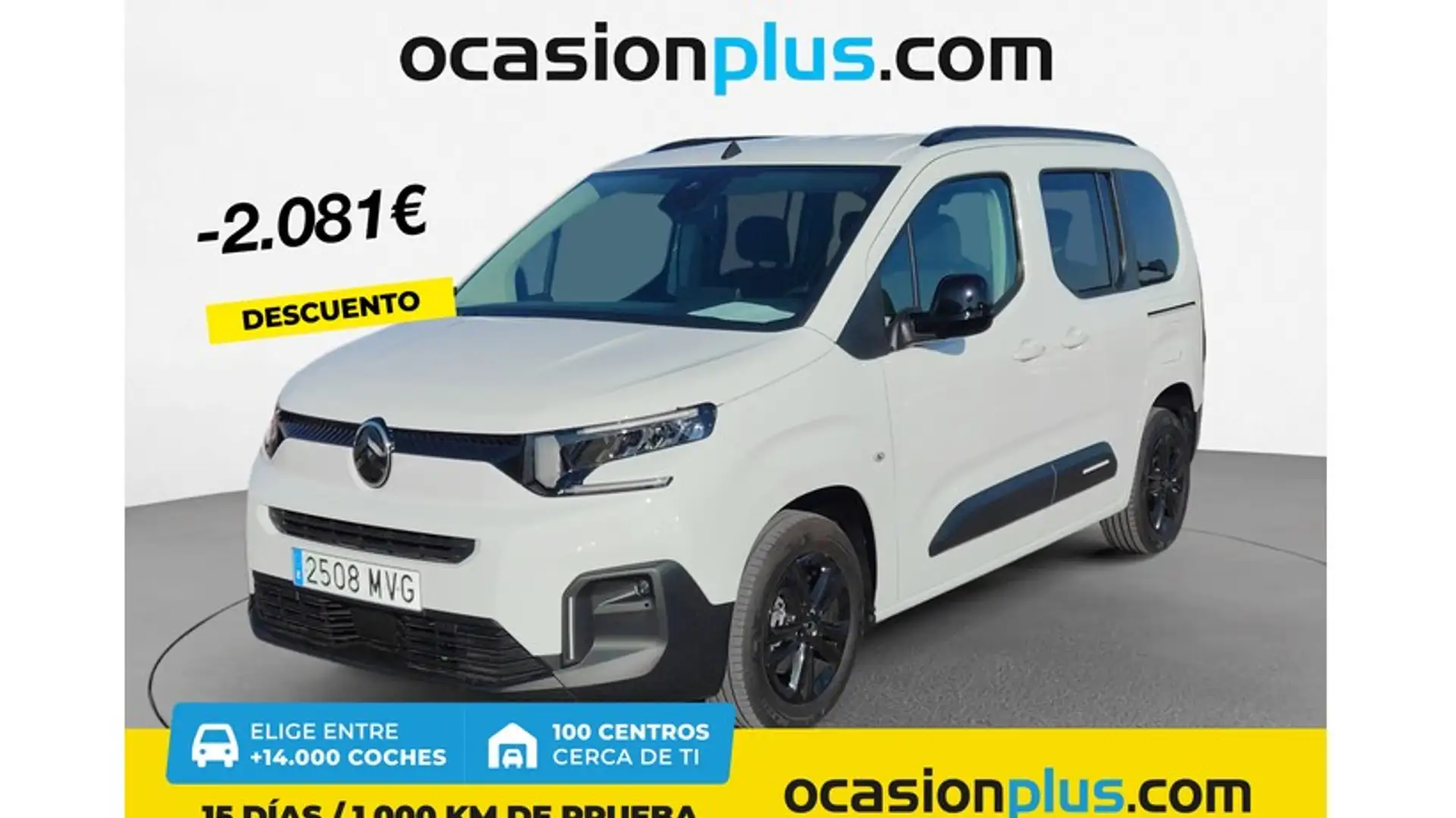 Citroen Berlingo Combi BlueHDi S&S Talla M Plus 100 Blanc - 1