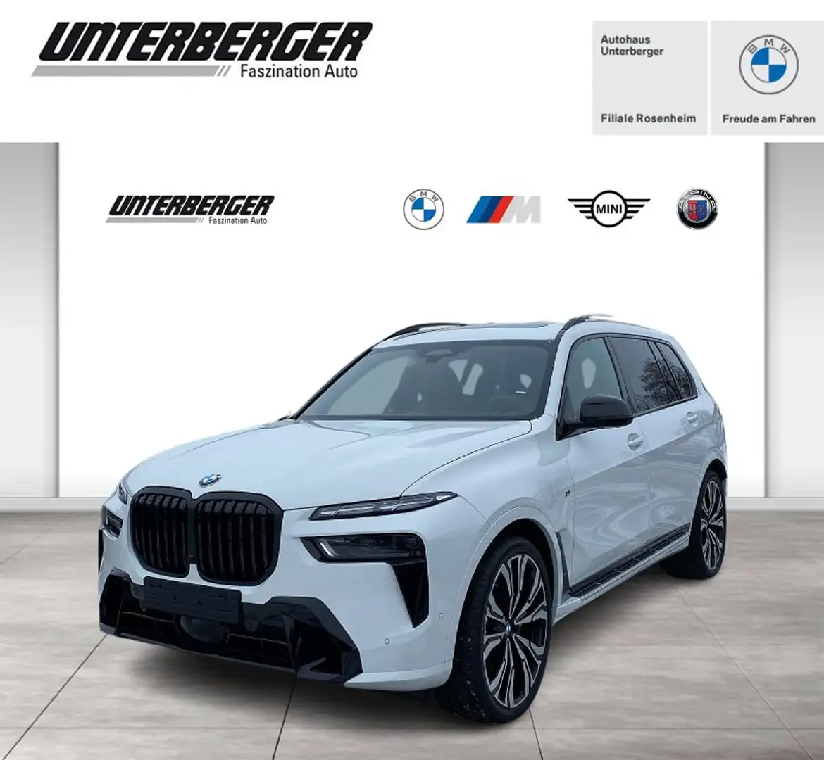 BMW X7 xDrive40d Pano.-Sky Lounge Driving Assist Prof. In White - 1