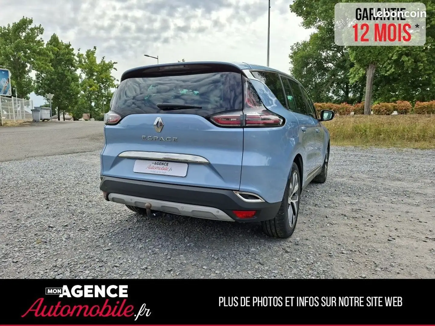 Renault Espace V INTENS 1.6 TCE 200CV EDC GARANTIE 12 MOIS Bleu - 2