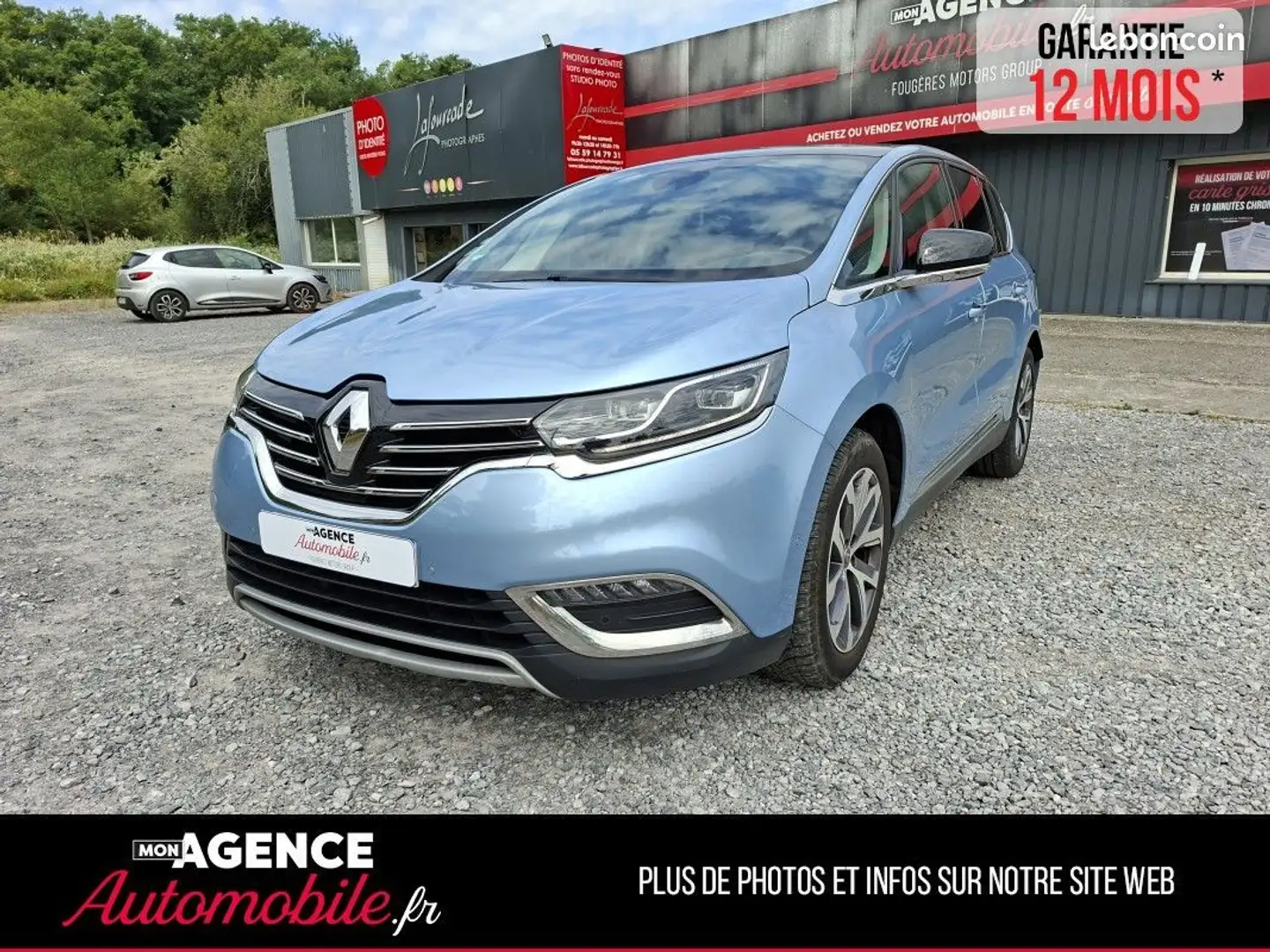 Renault Espace V INTENS 1.6 TCE 200CV EDC GARANTIE 12 MOIS Bleu - 1