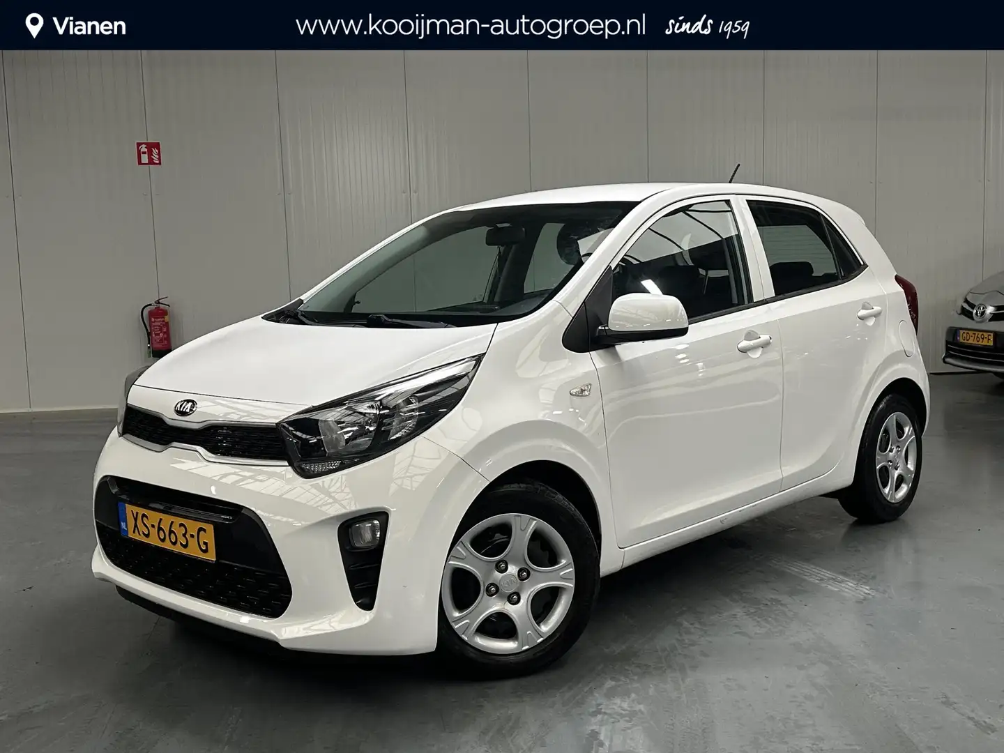 Kia Picanto 1.0 CVVT EconomyPlusLine Blanc - 1