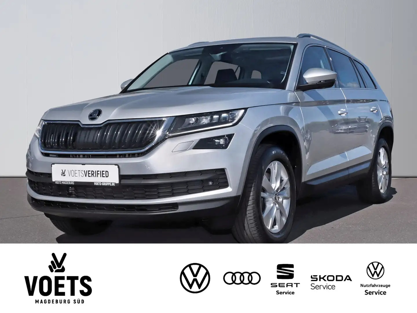 Skoda Kodiaq STYLE 4x4 2.0 TSI DSG LED+NAVI+PANO+AHK Silber - 1