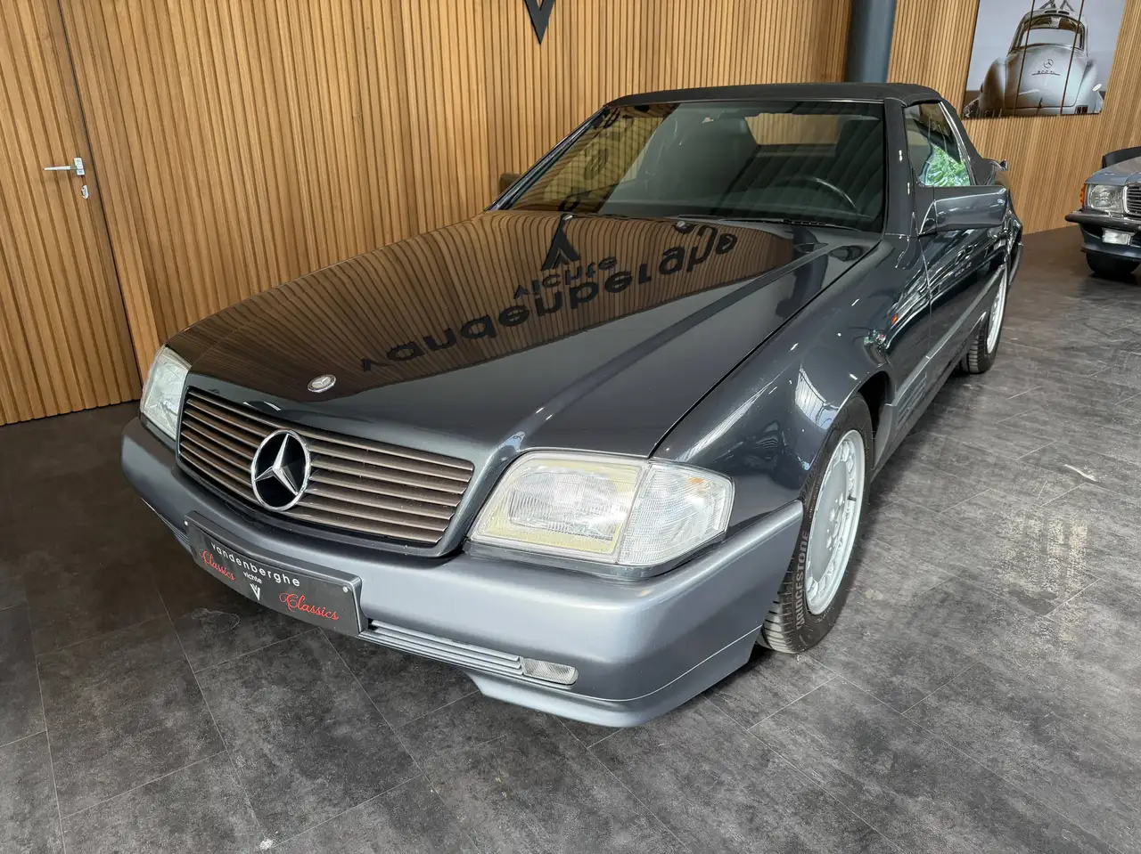 Mercedes-Benz SL 300 leder kinderzitjes originele softtop - hardtop verwarmde zetels, foto 5