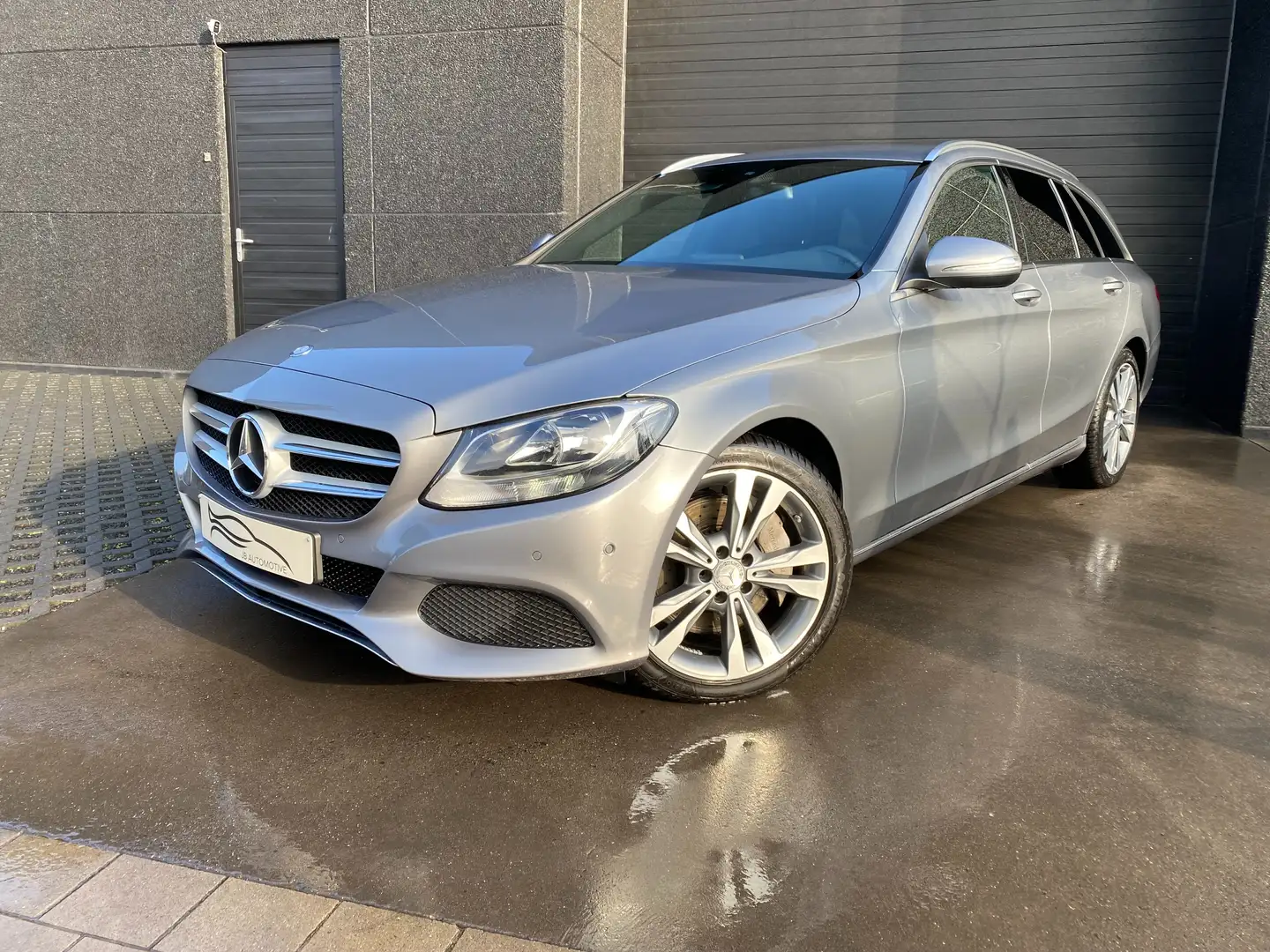 Mercedes-Benz C 350 hybride - avantgarde - leder - 105000km Gris - 2
