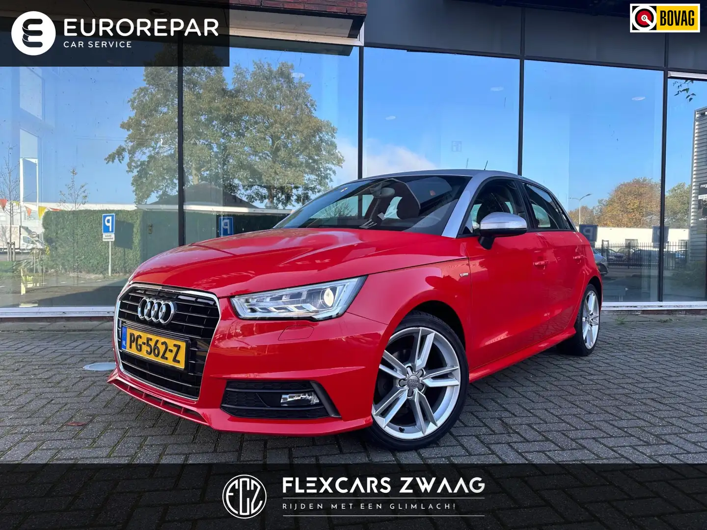 Audi A1 Sportback 1.0 TFSI Adrenalin S line - Automaat - A Rosso - 1