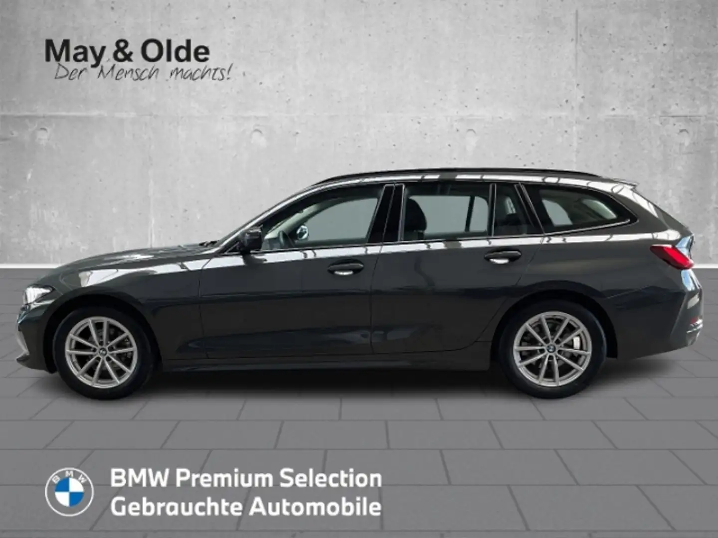 BMW 318 i Touring Navi LED ACC SHZ DAB PD CDriving Assista Gris - 2