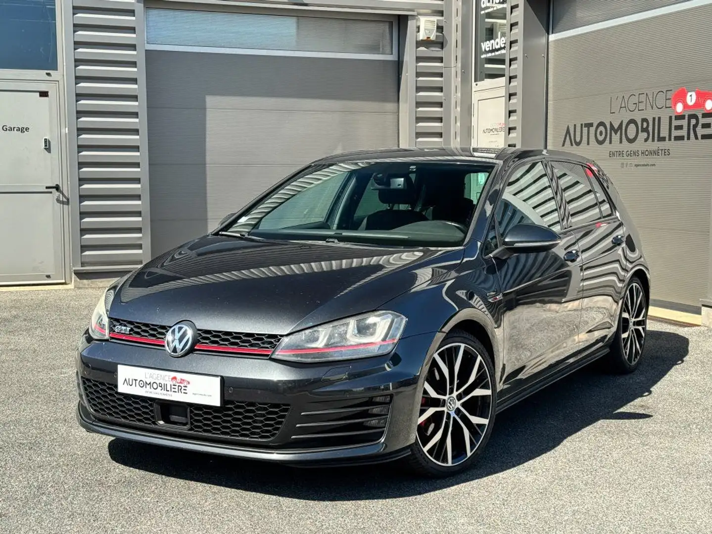 Volkswagen Golf VII 2.0 TSI GTI 220 5P Gris - 1