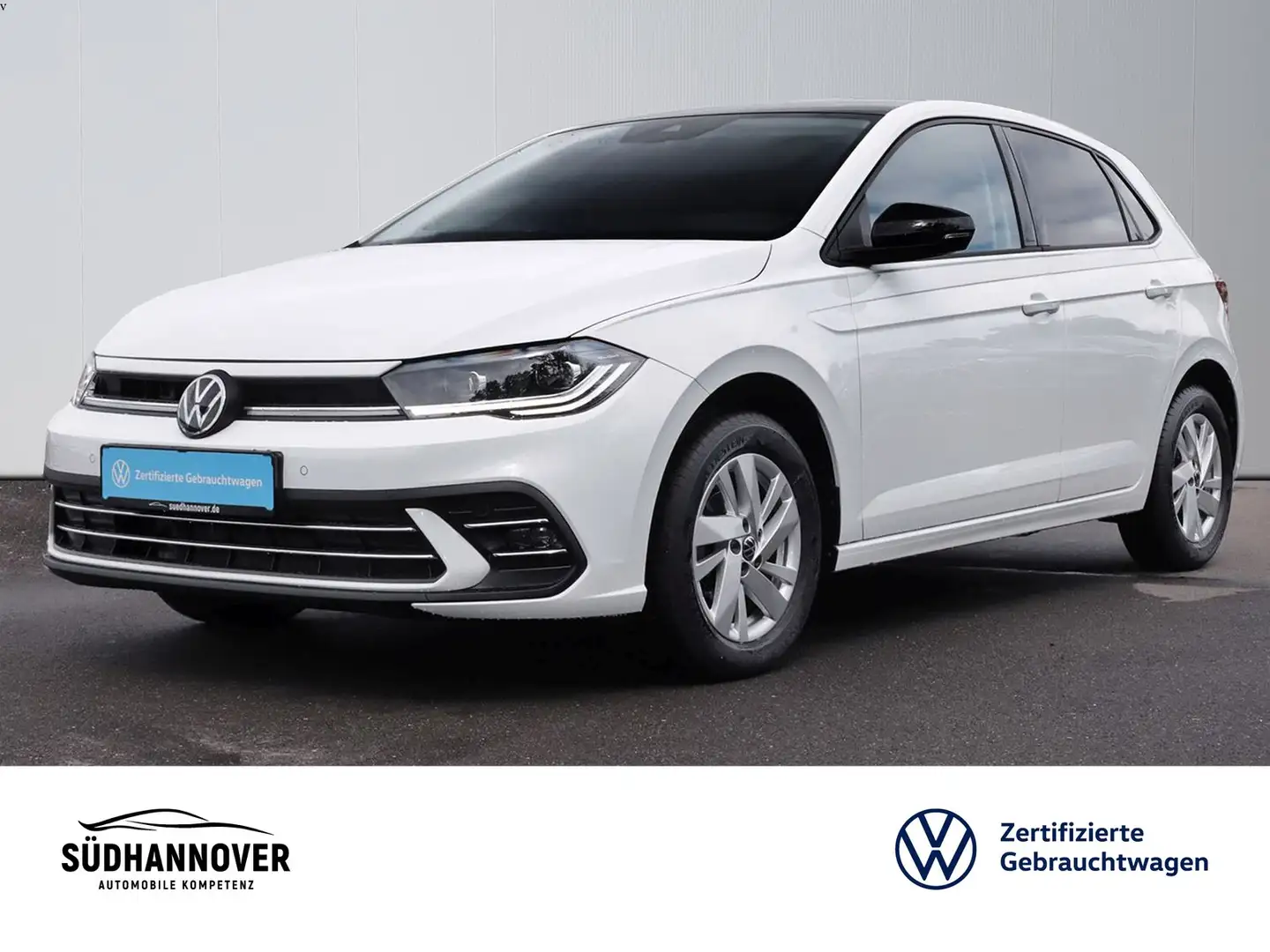 Volkswagen Polo Style 1.0 TSI DSG LED+SHZ+PDC+KAMERA Weiß - 1