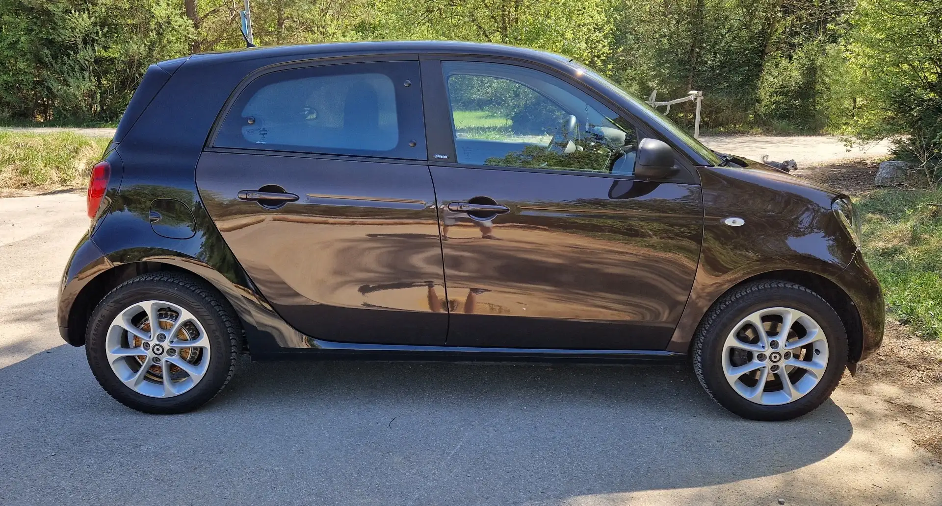 smart forFour nur30.000km,Top Zustand,Vollausst.,Service neu Marrón - 2