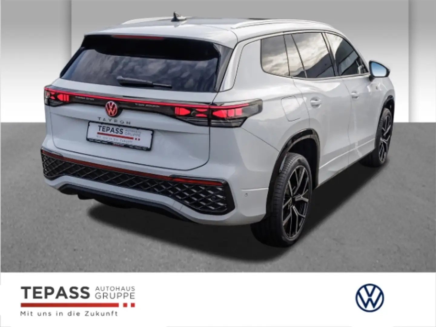 Volkswagen Tayron 2.0 TDI 142 kW 4Motion R-Line AHK PANO IQ.LIGHT Weiß - 2