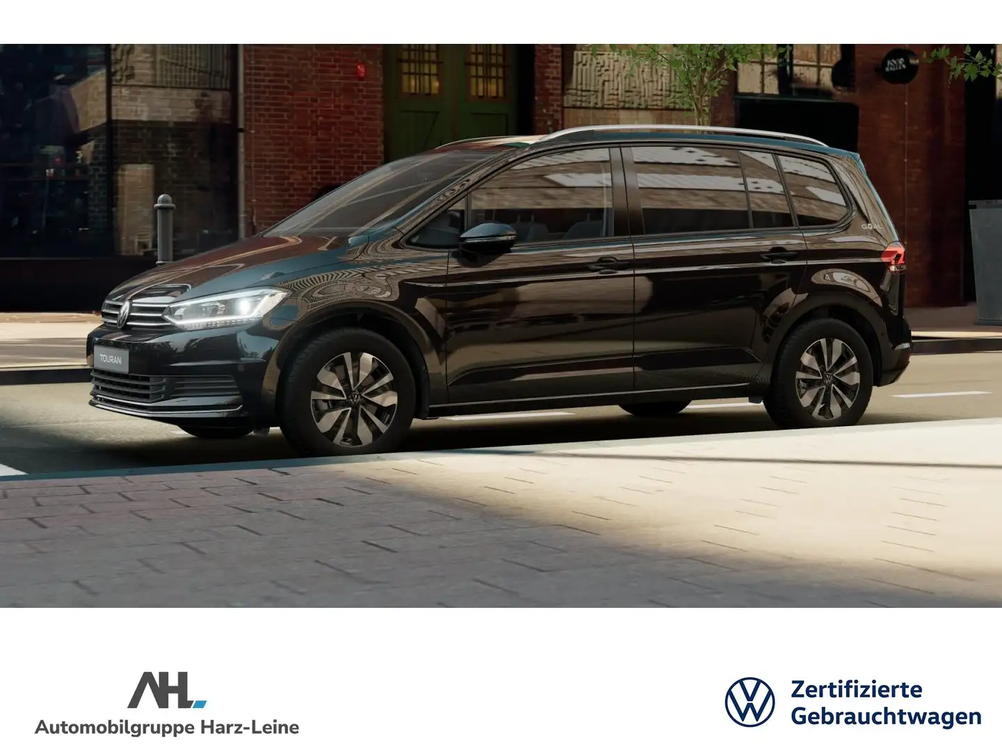 Volkswagen Touran GOAL TSI DSG+AHK+LED+ALU 16''+TRAVEL ASSIST+7 SITZ Schwarz - 2