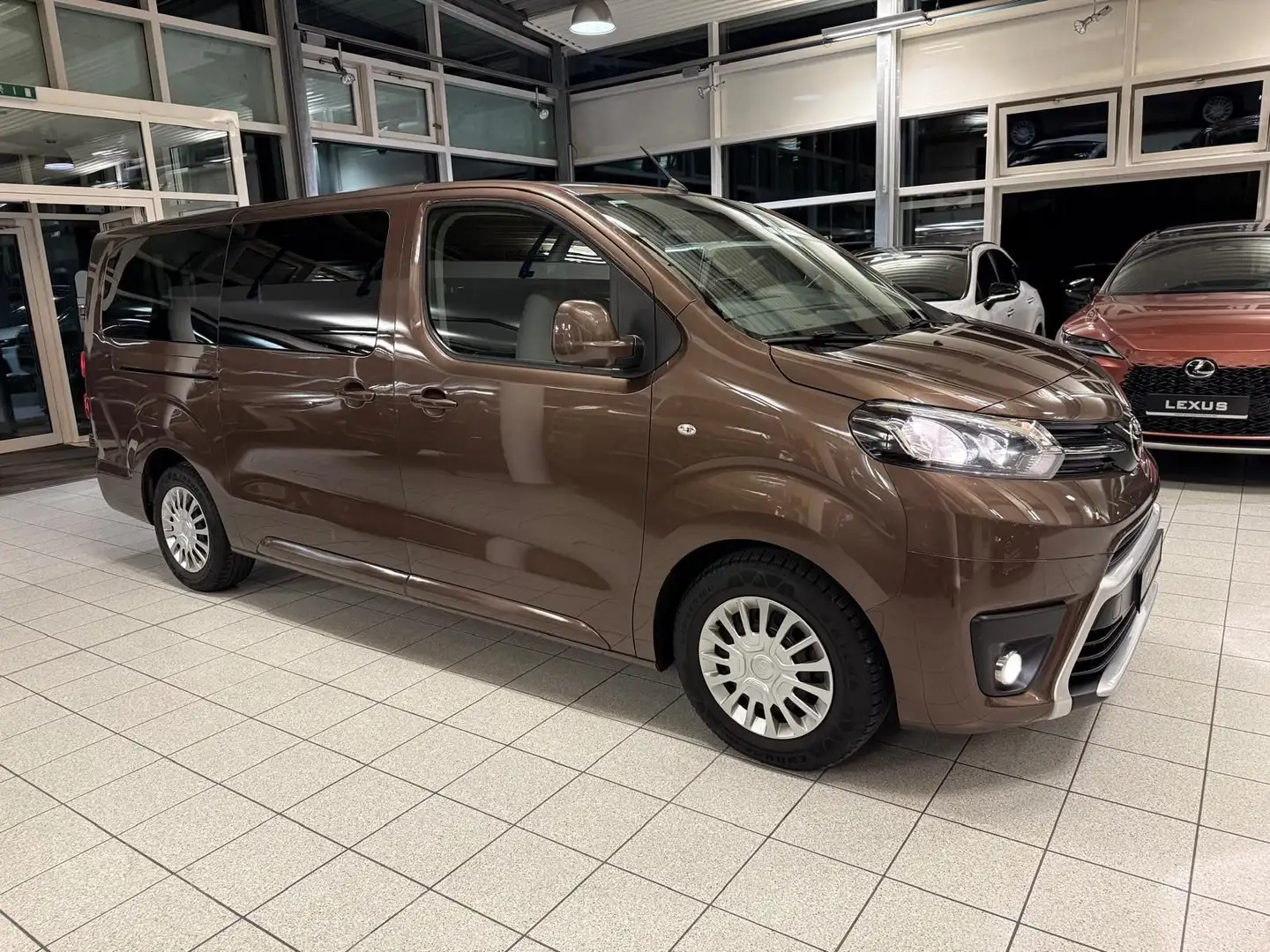 Toyota Proace PROACE VERSO - AUTOM.-KAMERA-9 SITZE-LANG "L 2"- Brun - 2