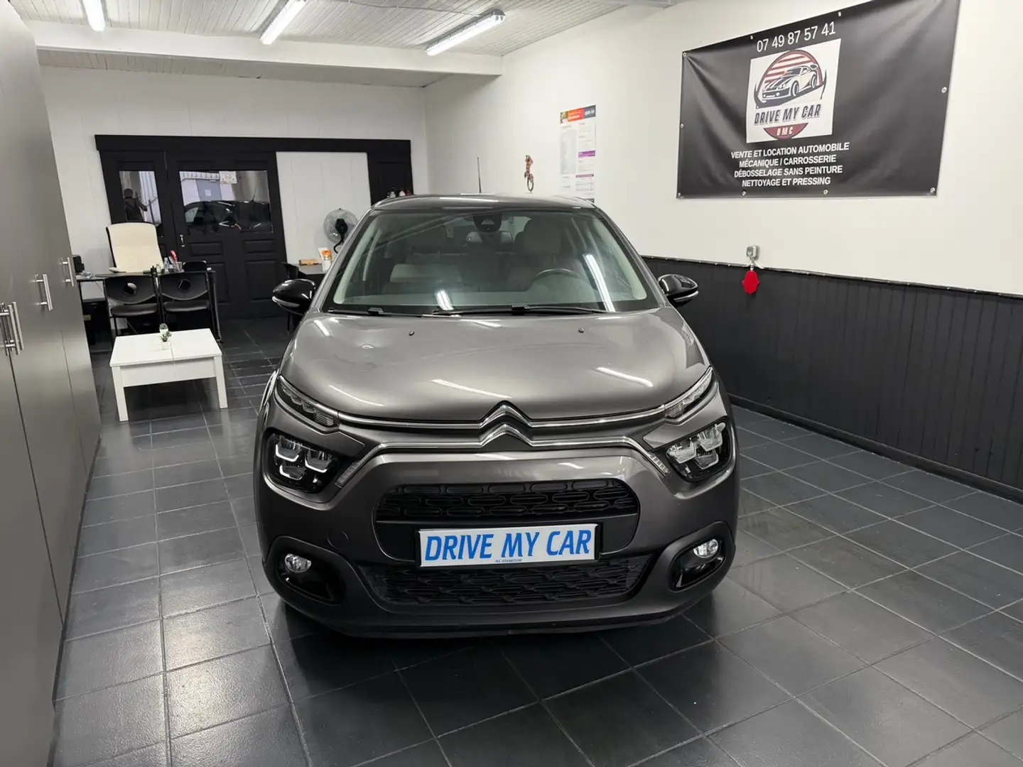 Citroen C3 1.2 110Ch Shine pack Gris - 2