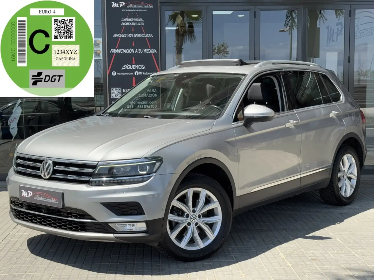 Volkswagen Tiguan 2.0TDI Sport 4Motion DSG 110kW Gris - 1