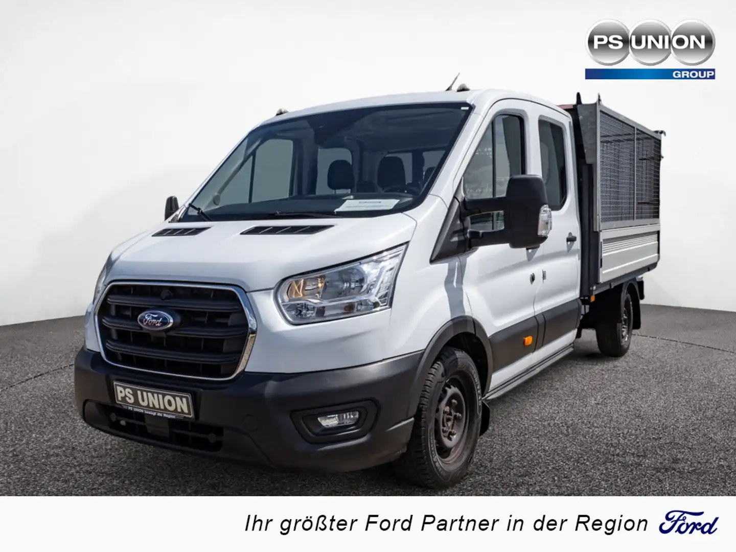 Ford Transit DoKa Pritsche Laubfang TREND 350L3 Weiß - 1
