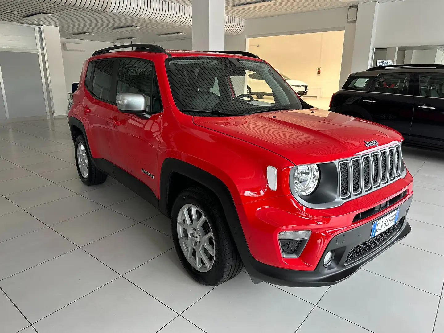 Jeep Renegade 1.3 t4 phev LIMITED 4xe INTERNI PELLE KM 8900 FULL Rosso - 1