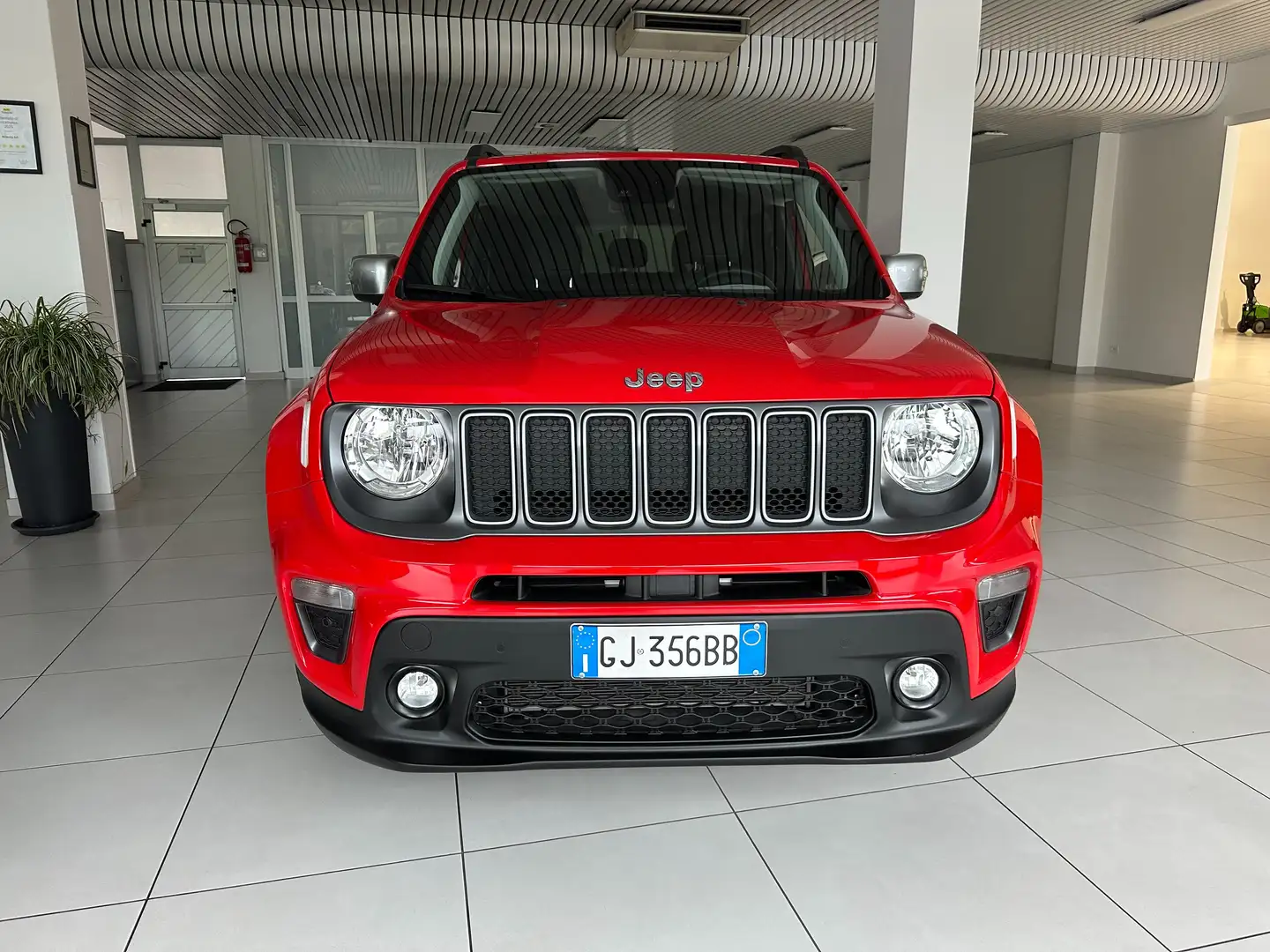 Jeep Renegade 1.3 t4 phev LIMITED 4xe INTERNI PELLE KM 8900 FULL Rosso - 2