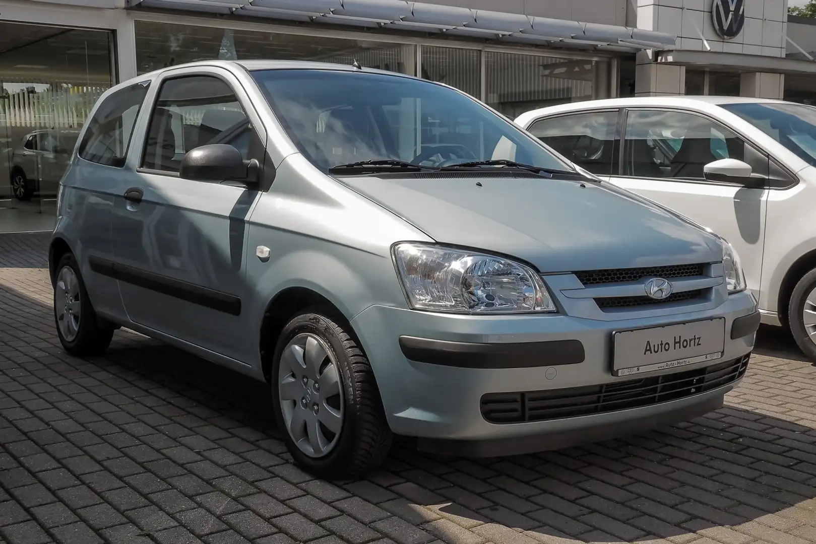 Hyundai Getz 1.1l 63PS ABS, el. FH, Airbag 1.1 Basis Blau - 2