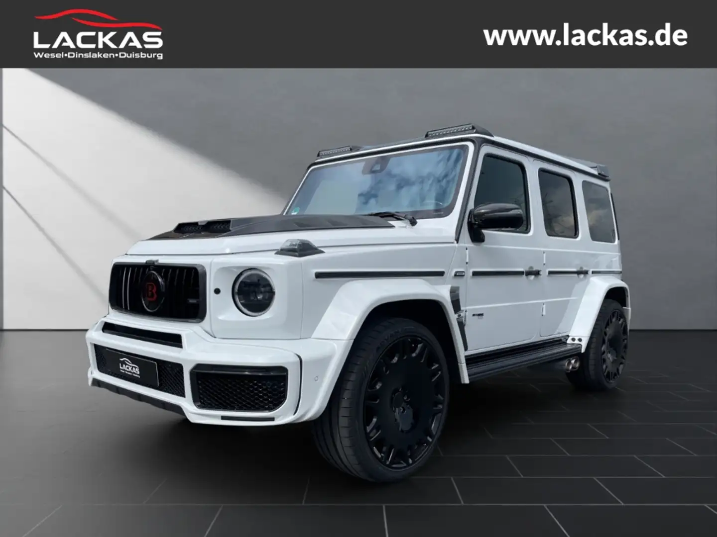 Mercedes-Benz G 63 AMG Brabus*G700*Widestar*Carbon*TV*360°BuR*SterneHimme Weiß - 1
