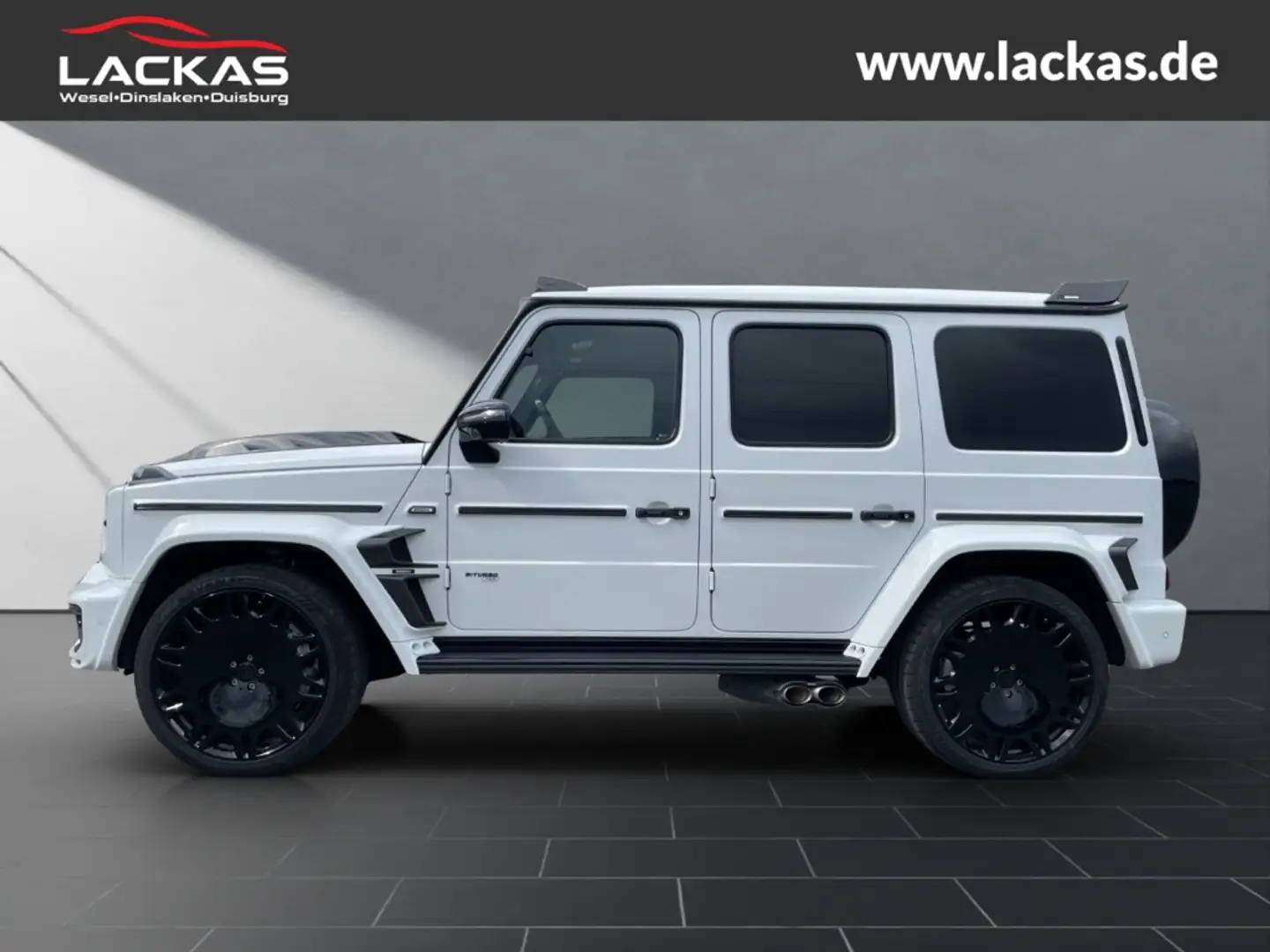 Mercedes-Benz G 63 AMG Brabus*G700*Widestar*Carbon*TV*360°BuR*SterneHimme Weiß - 2
