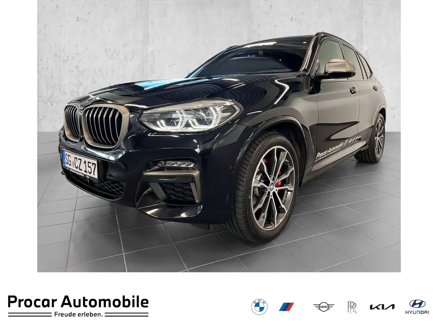 BMW X3 M 40d M Sport 20" LMR+LKH+SAG+ADA.M.FAHRW.+KFZ+AHK+D Negro - 1