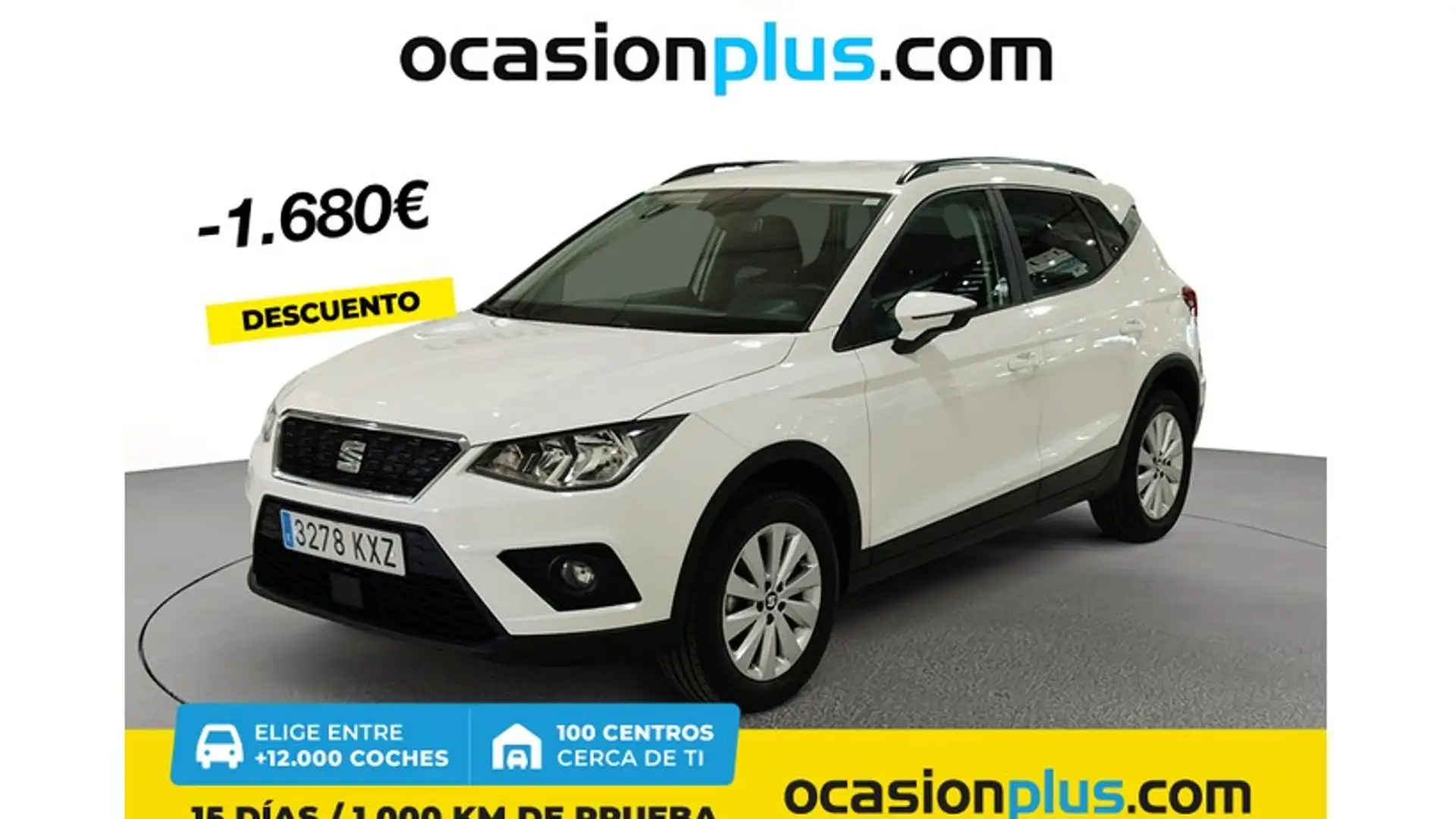 SEAT Arona 1.0 TSI Ecomotive S&S Style 95 Weiß - 1