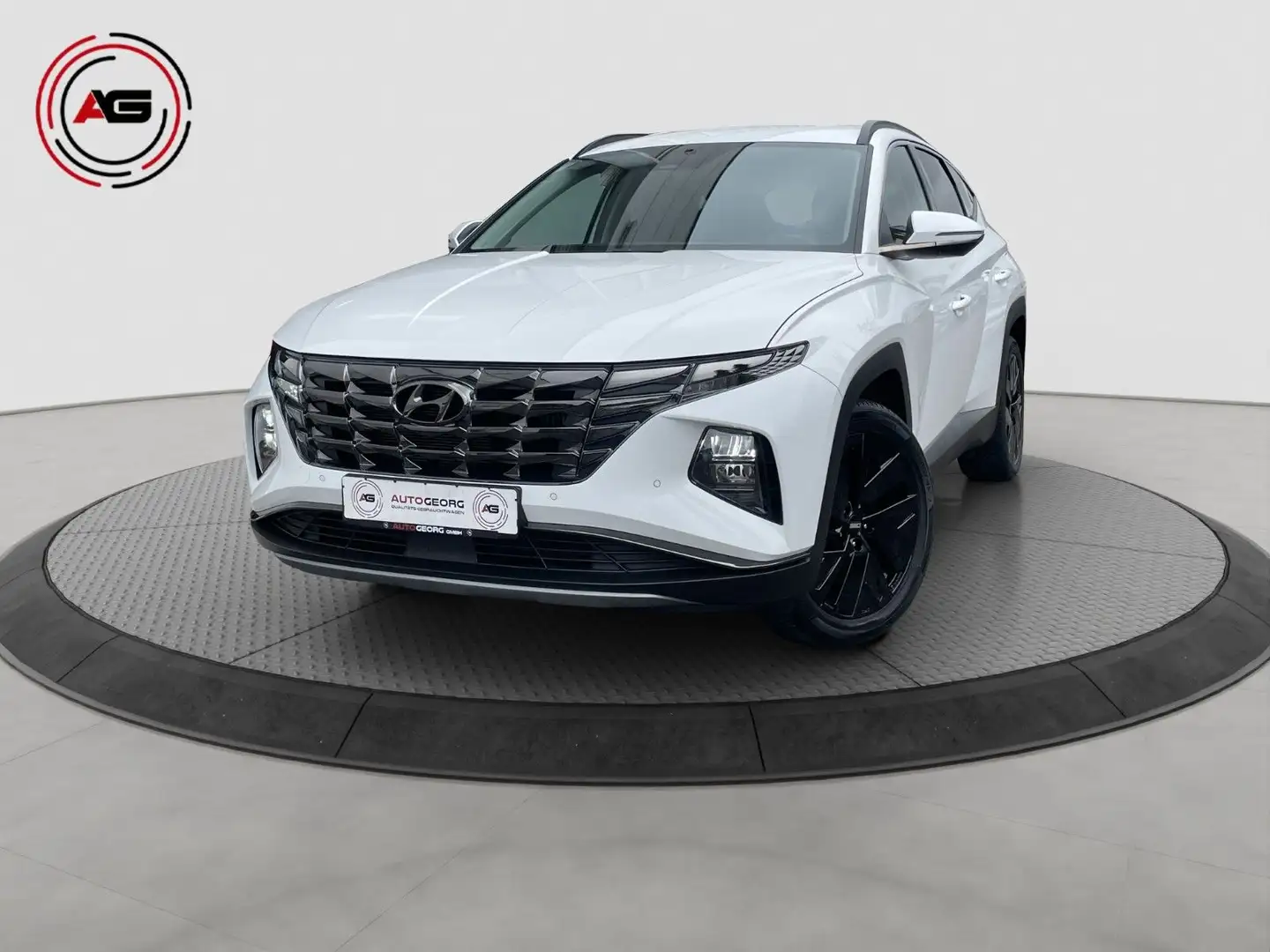 Hyundai TUCSON Trend Hybrid ACC LED SHZ KAMERA AHK 19" Weiß - 1