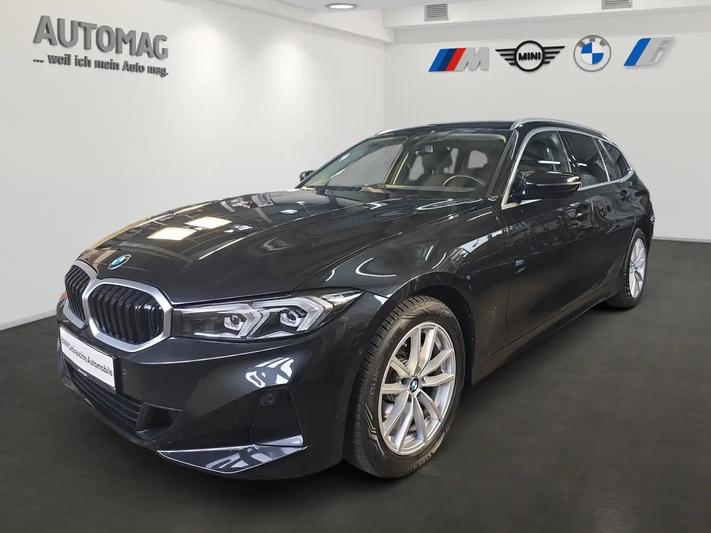 BMW 318 d Touring*Park Assist*Live Cockpit Plus*LED*PDC*Si Zwart - 1