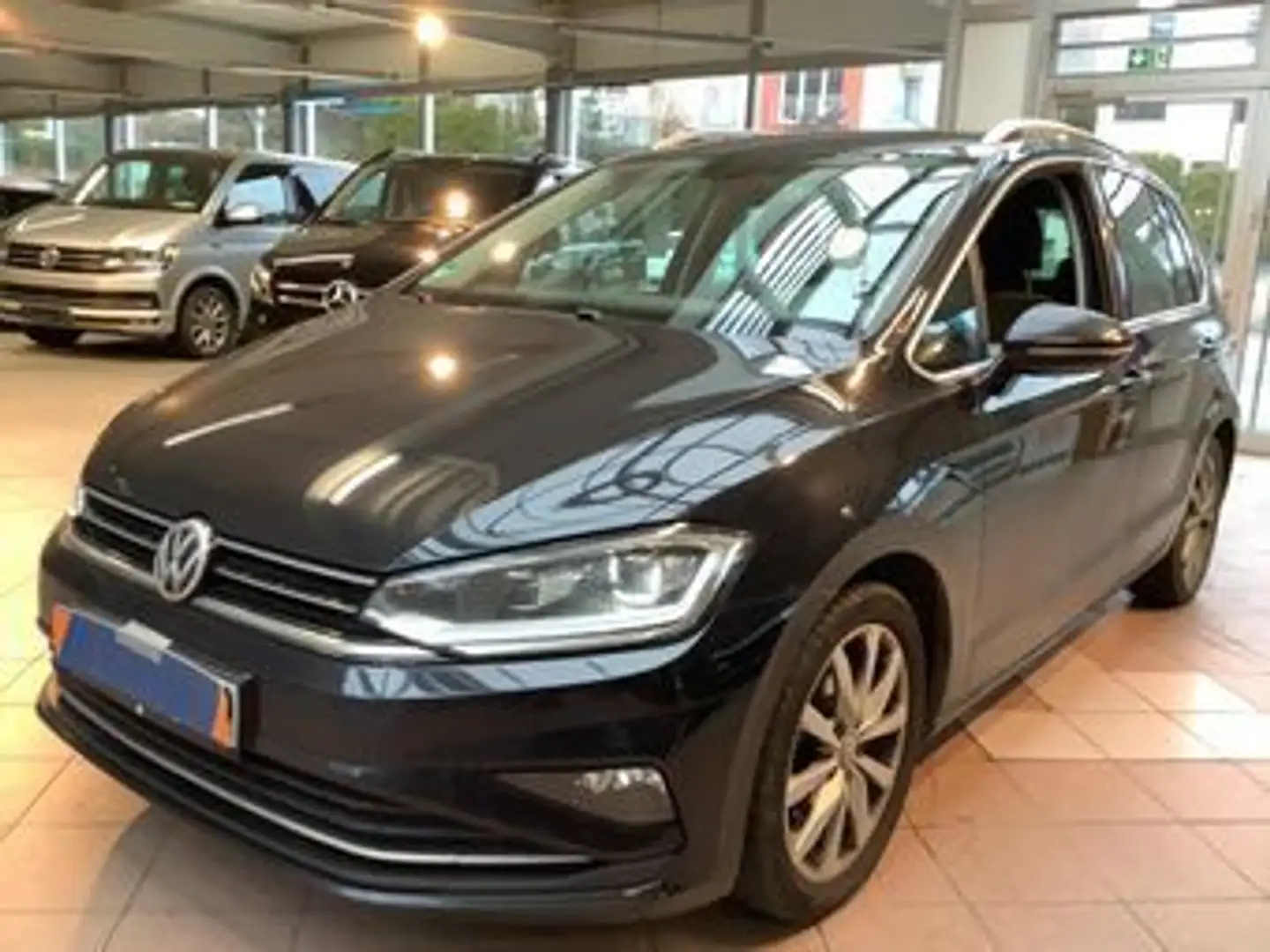 Volkswagen Golf Sportsvan 1.5 TSI Highline DSG*LED*AHK*PDC Schwarz - 1