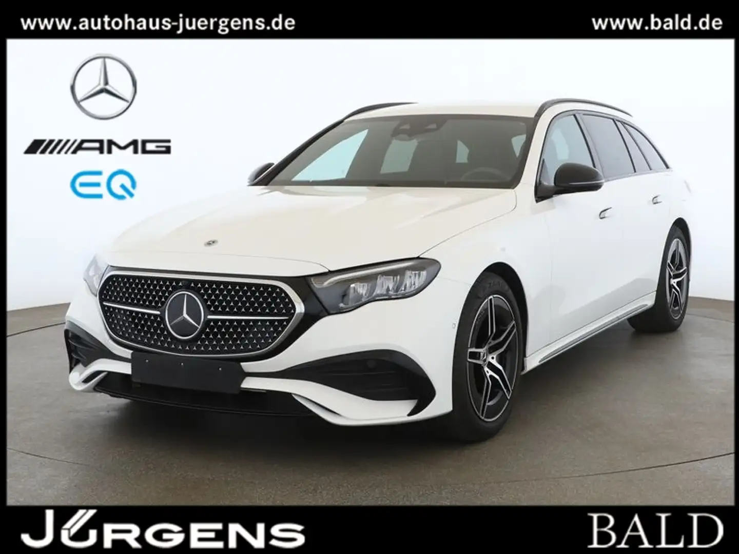 Mercedes-Benz E 300 de T-Modell +AMG+LED+MBUX+Navi+Night+Cam Blanc - 2