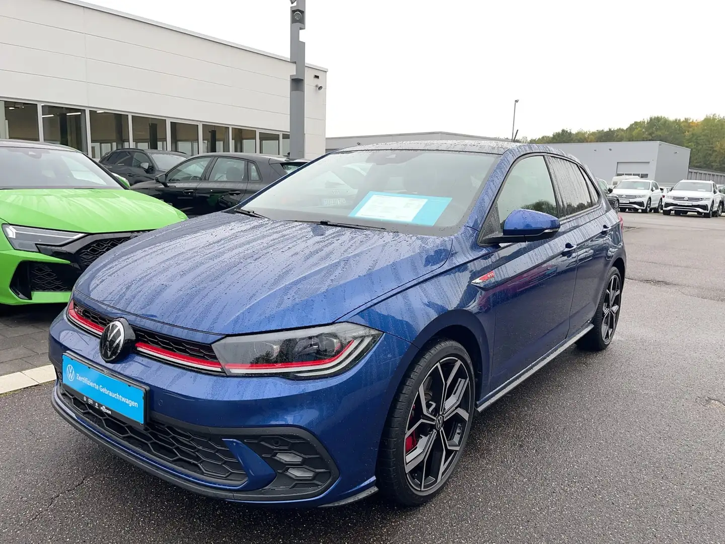 Volkswagen Polo 2.0 GTI Navi-Pro Leder Pano Keyless LM18 Blau - 1