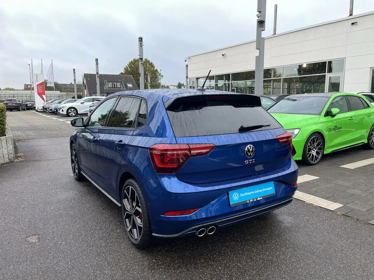 Volkswagen Polo 2.0 GTI Navi-Pro Leder Pano Keyless LM18 Blau - 2