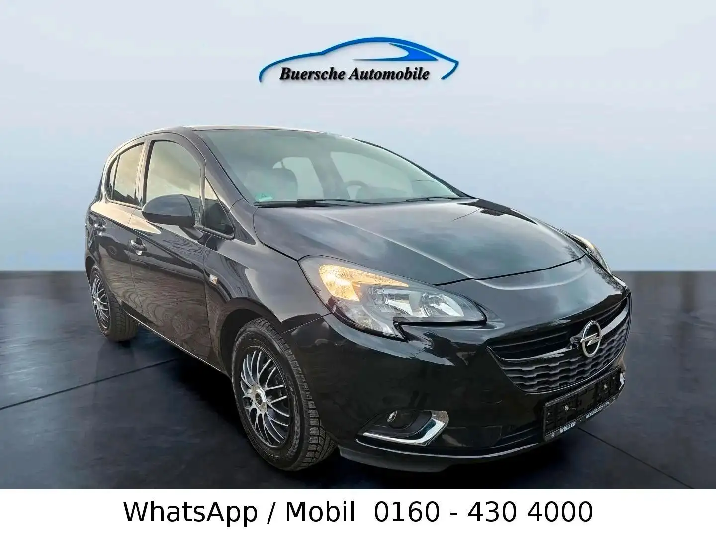 Opel Corsa E Color Edition ecoFlex nur 69 Tkm Schwarz - 1