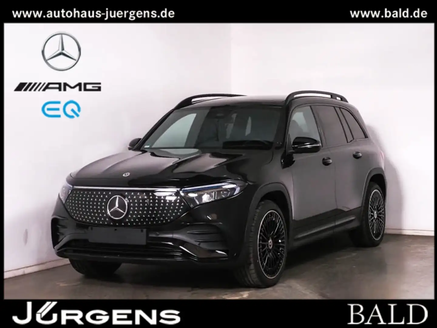 Mercedes-Benz EQB 350 4M AMG-Advanced/LED/Pano/Totw/Easy/Night Schwarz - 2