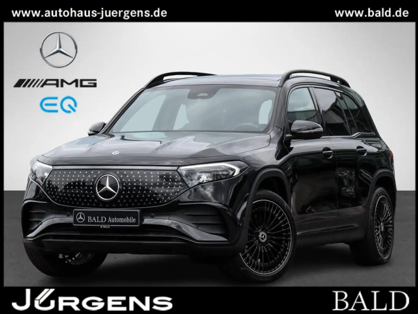 Mercedes-Benz EQB 350 4M AMG-Advanced/LED/Pano/Totw/Easy/Night Zwart - 2