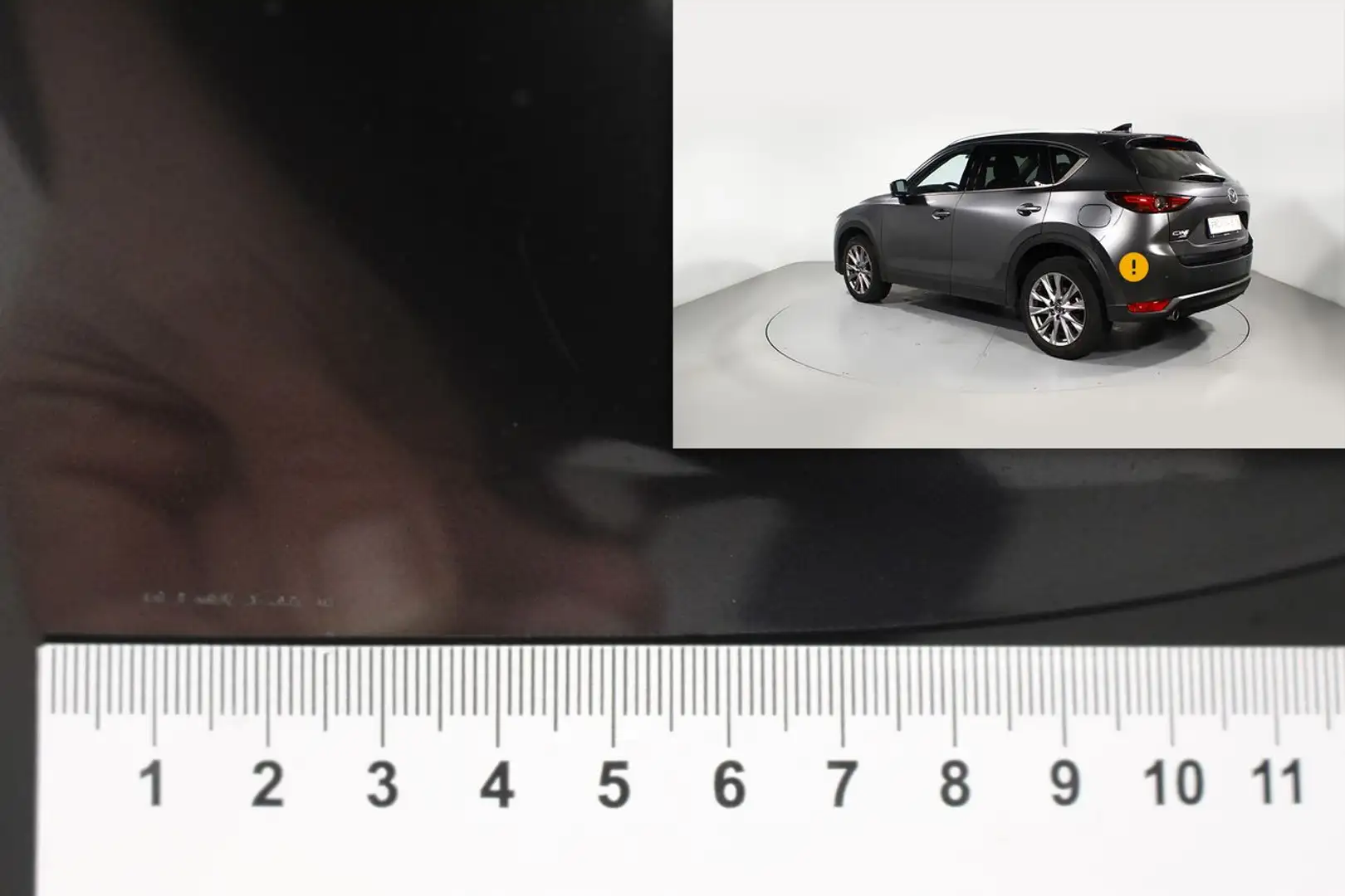 Mazda CX-5 2.5 Skyactiv-G Zenith Safety Black 2WD Aut. Gris - 2