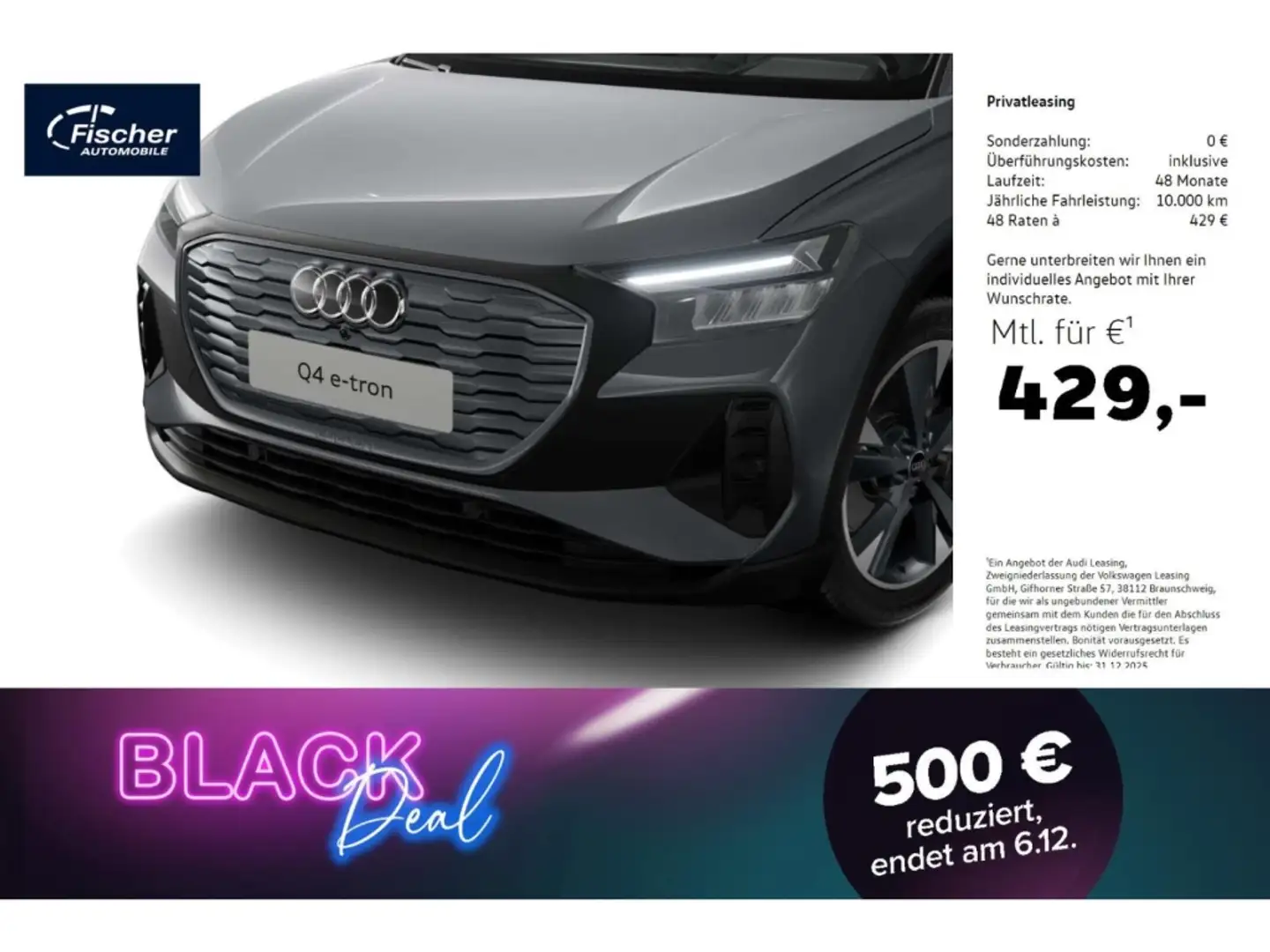 Audi Q4 e-tron 45 Grau - 1
