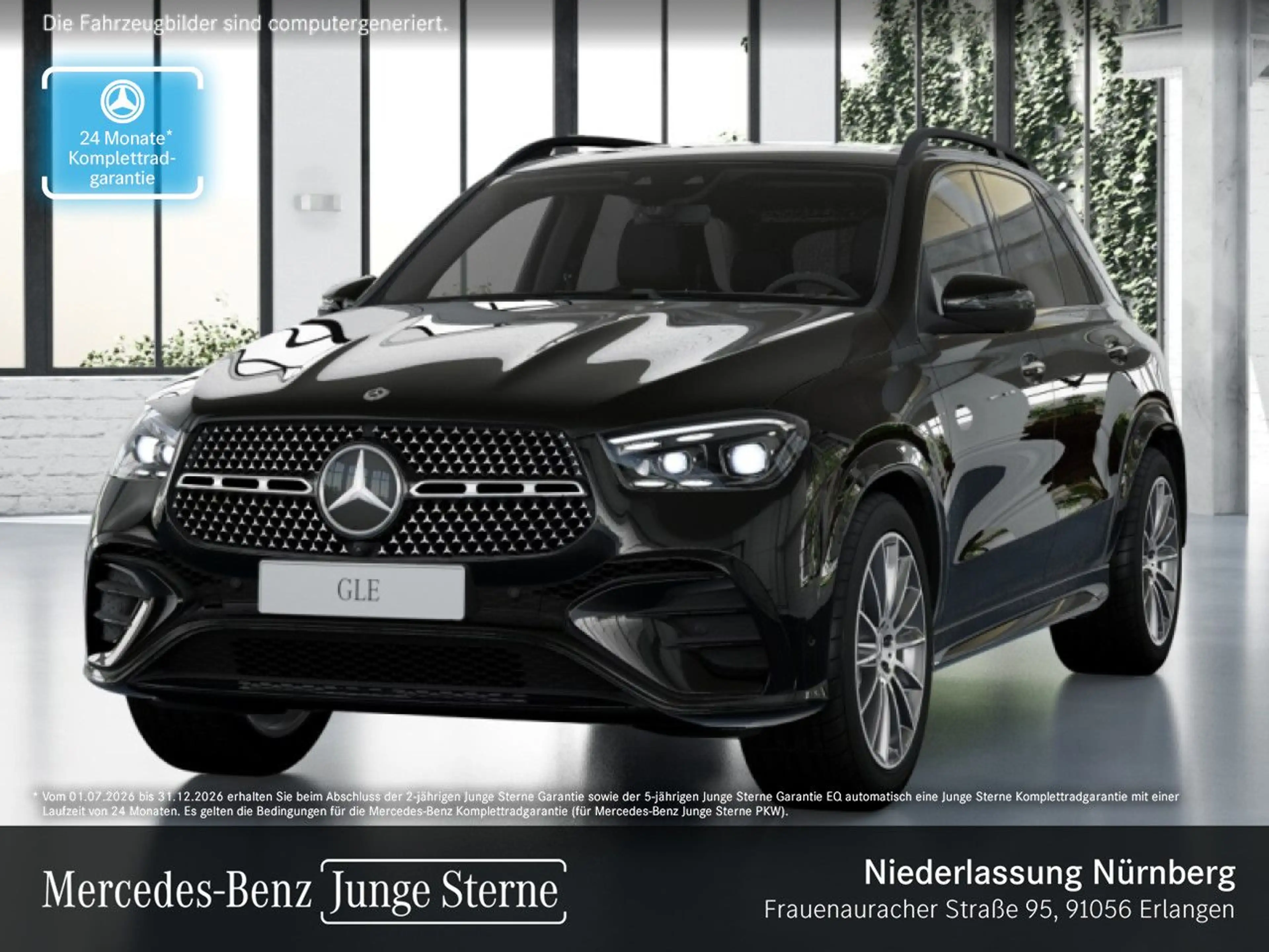 Mercedes-Benz GLE 450 d 4M AMG+NIGHT+PANO+360+AHK+MULTIBEAM+21"