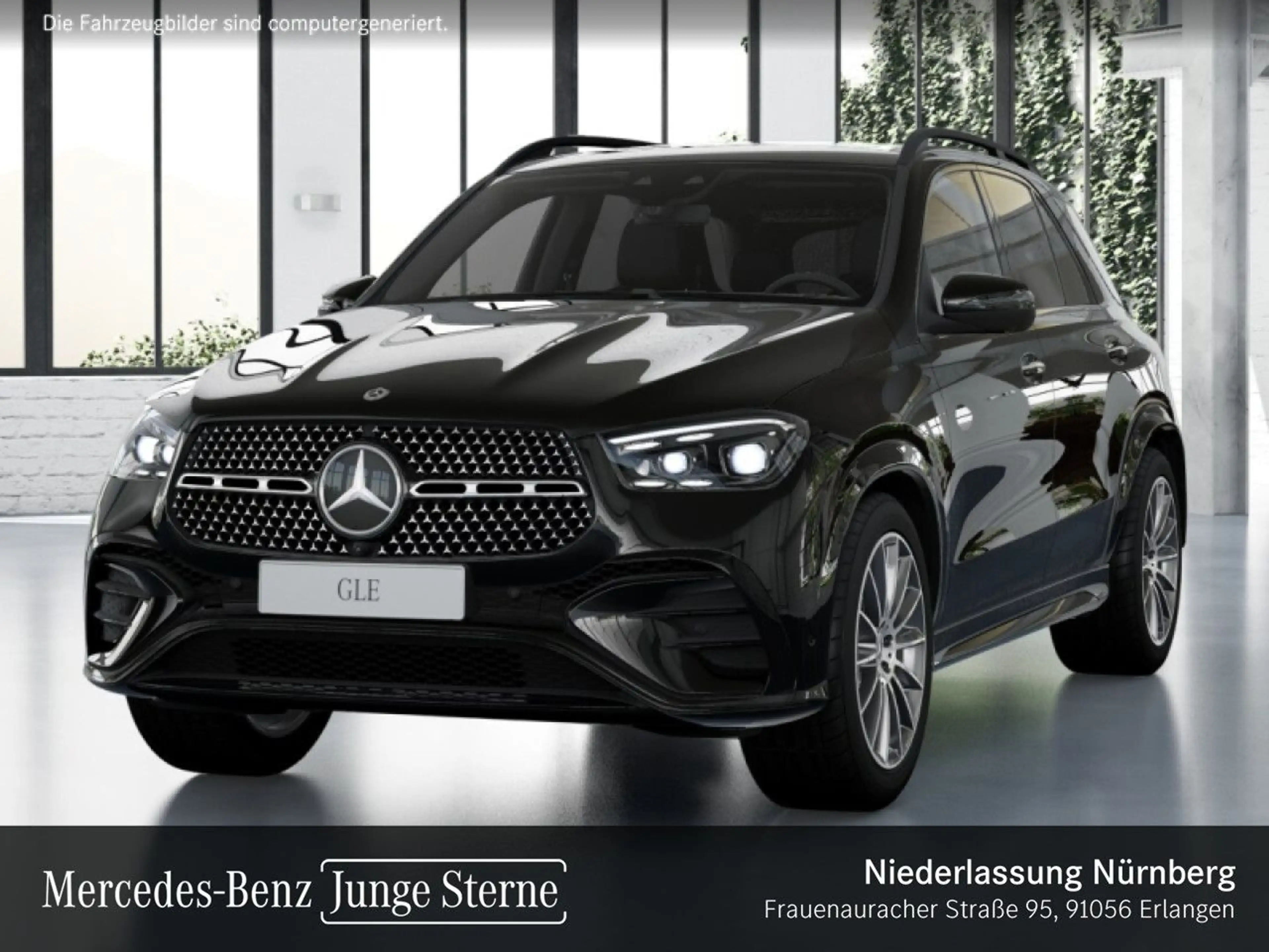 Mercedes-Benz GLE 450 d 4M AMG+NIGHT+PANO+360+AHK+MULTIBEAM+21" — photo 2