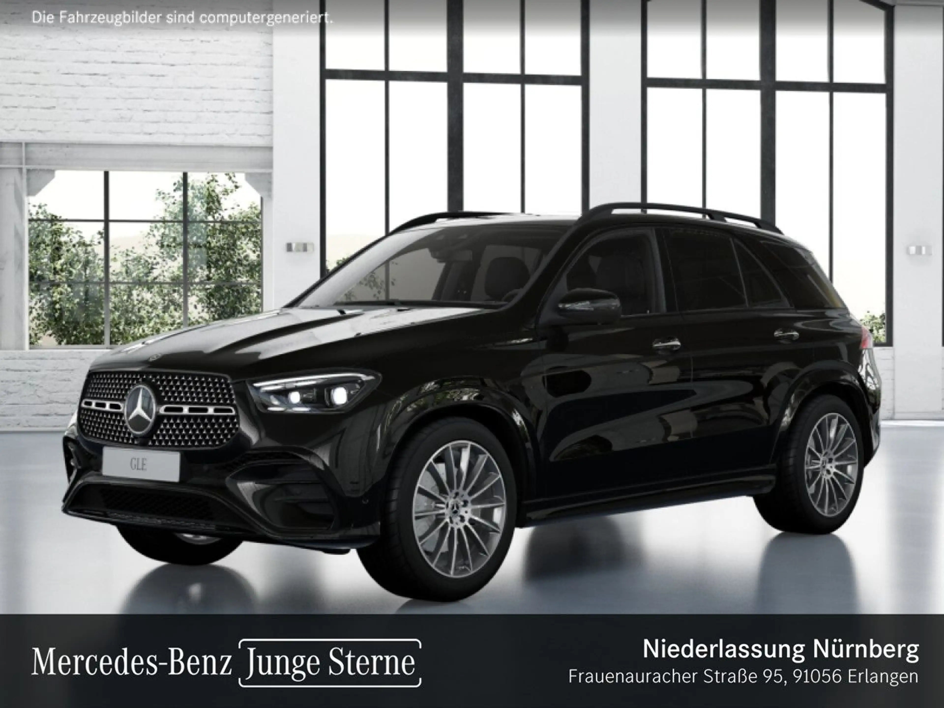 Mercedes-Benz GLE 450 d 4M AMG+NIGHT+PANO+360+AHK+MULTIBEAM+21" — photo 13