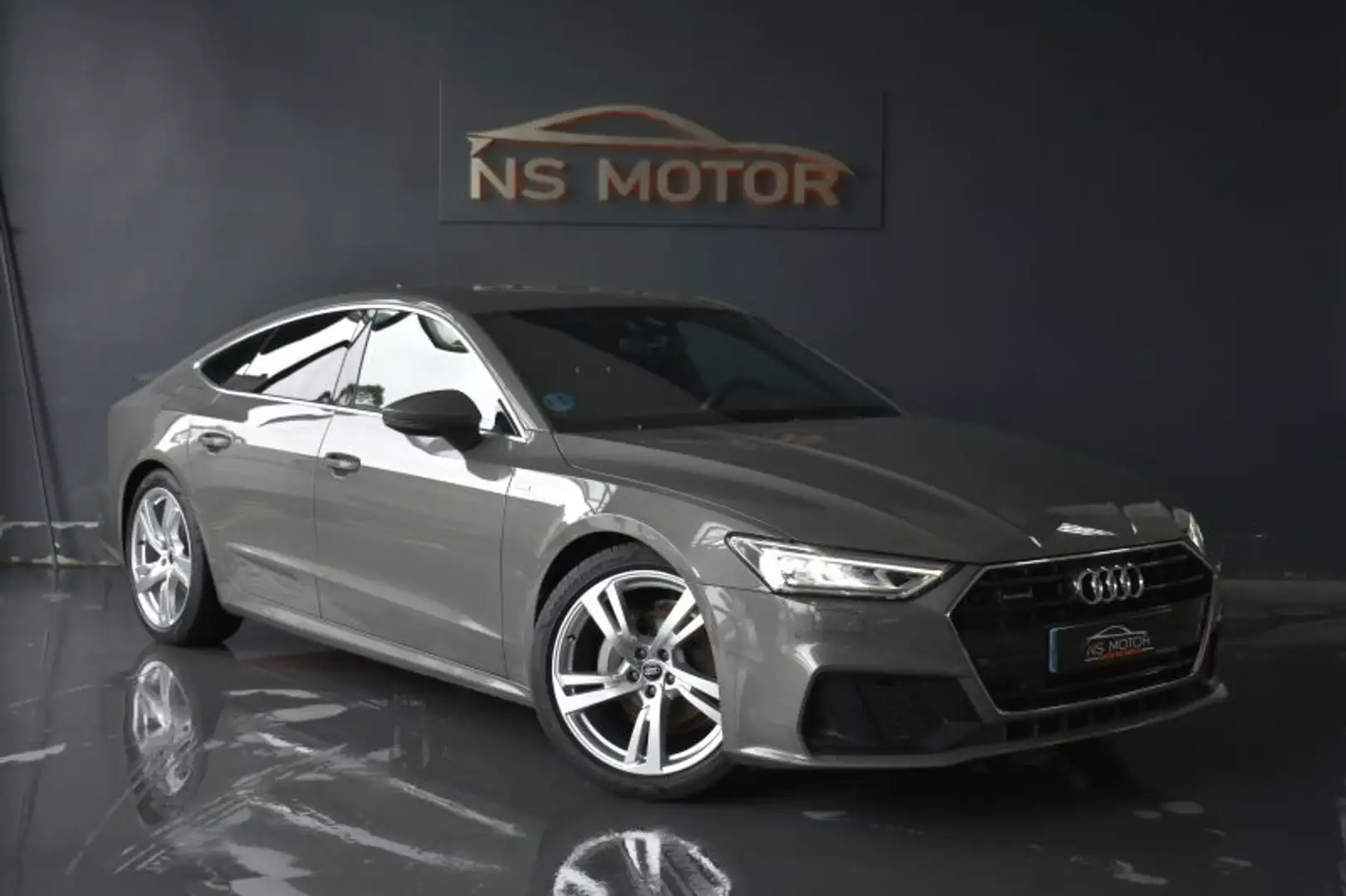Audi A7 Sportback 40 TDI S line quattro-ultra S tronic 150 Gris - 2