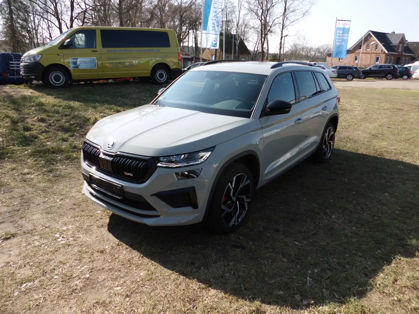 Skoda Kodiaq RS 4x4 Gris - 1