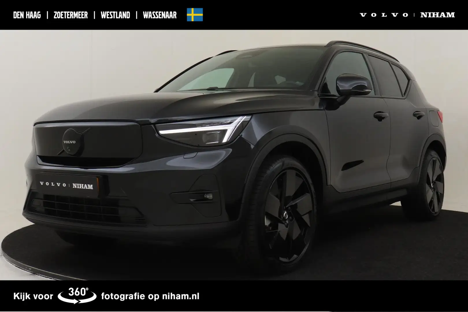 Volvo EX40 TWIN MOTOR PERFORMANCE ULTRA BLACK EDITION 82 kWh Zwart - 1