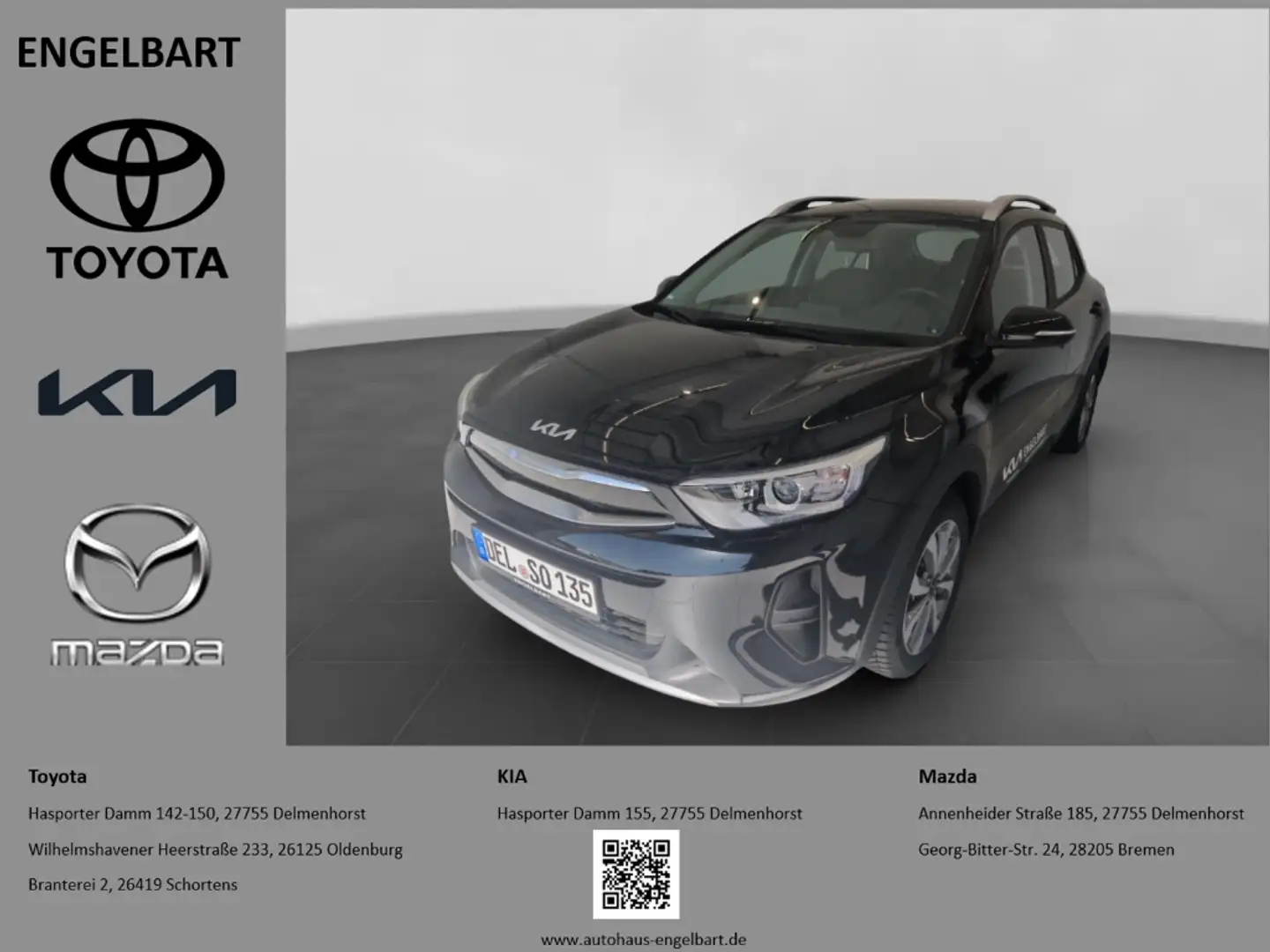 Kia Stonic Vision 1.0T Automatik Navi Sitzheizung Noir - 1