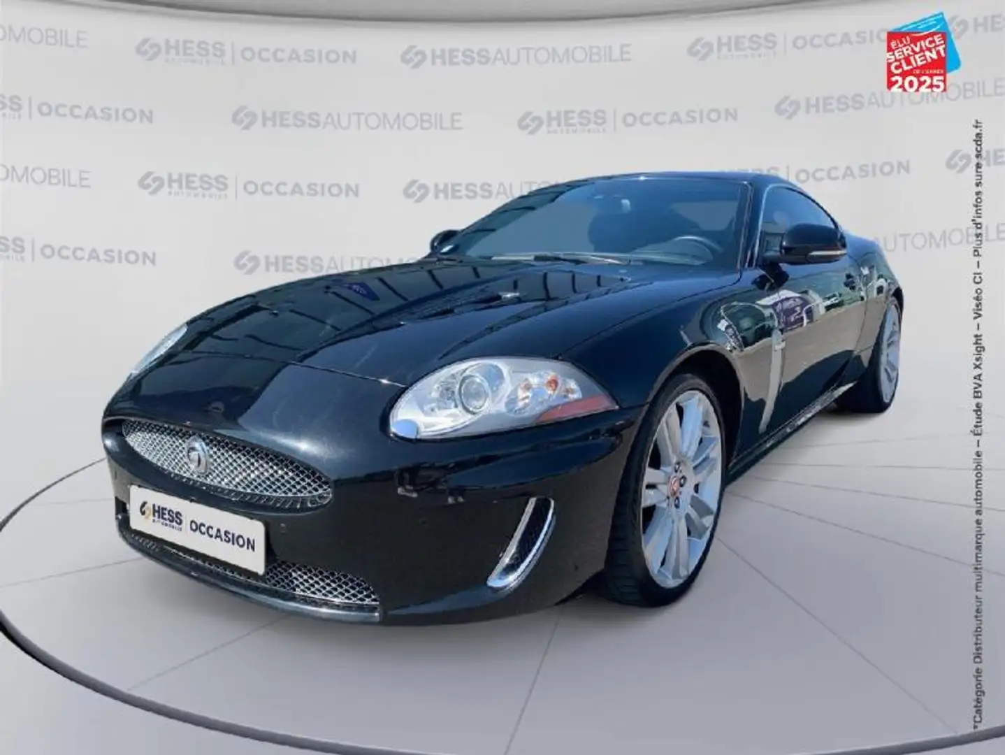 Jaguar XK 5.0 V8 R Sieges chauf/cuir Volant chauf GPS B/Wilk Nero - 1