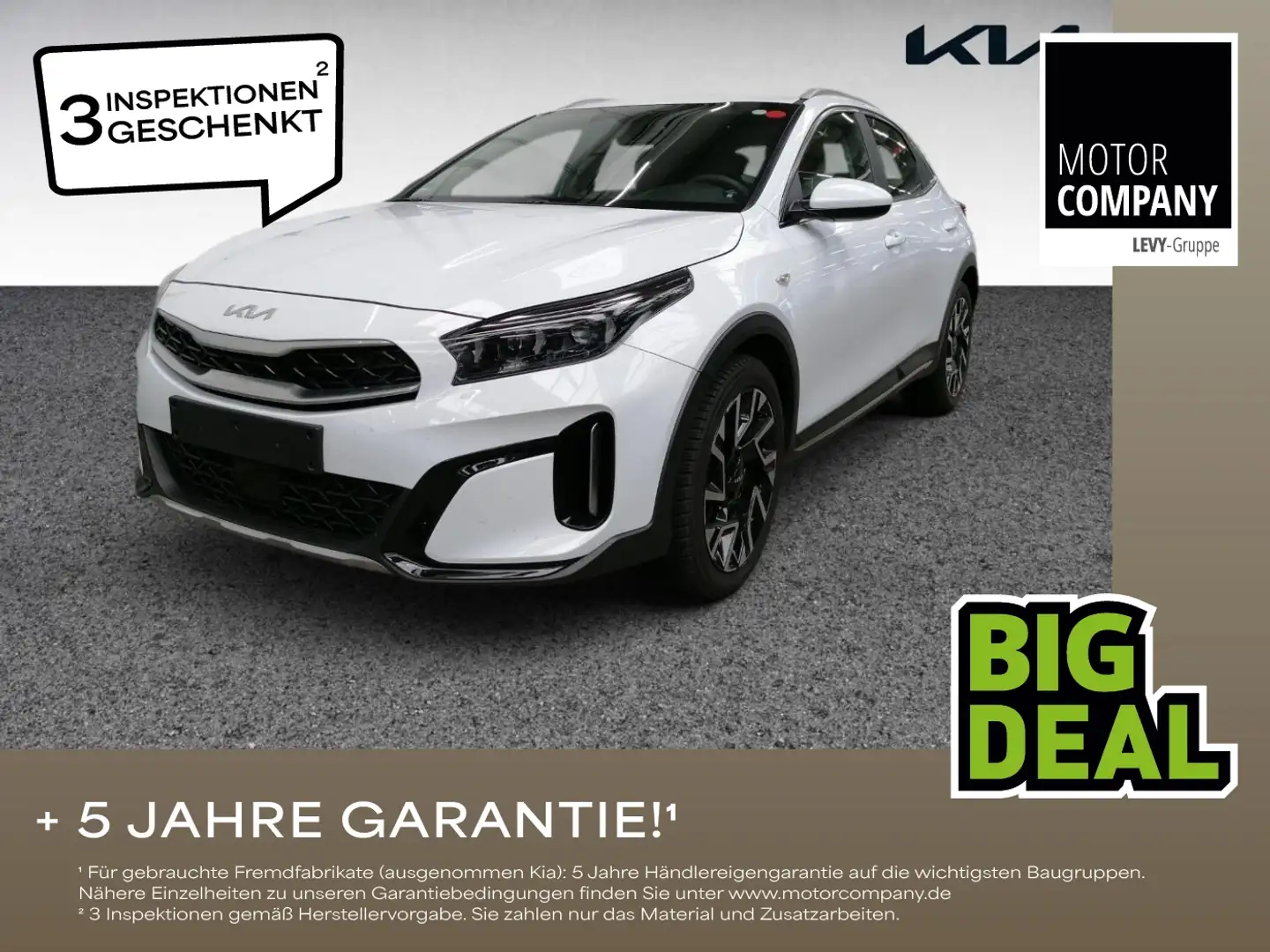 Kia XCeed 1.5 T-GDI Vision +DCT+Navi+R.Kam+Allwetter+ Weiß - 1