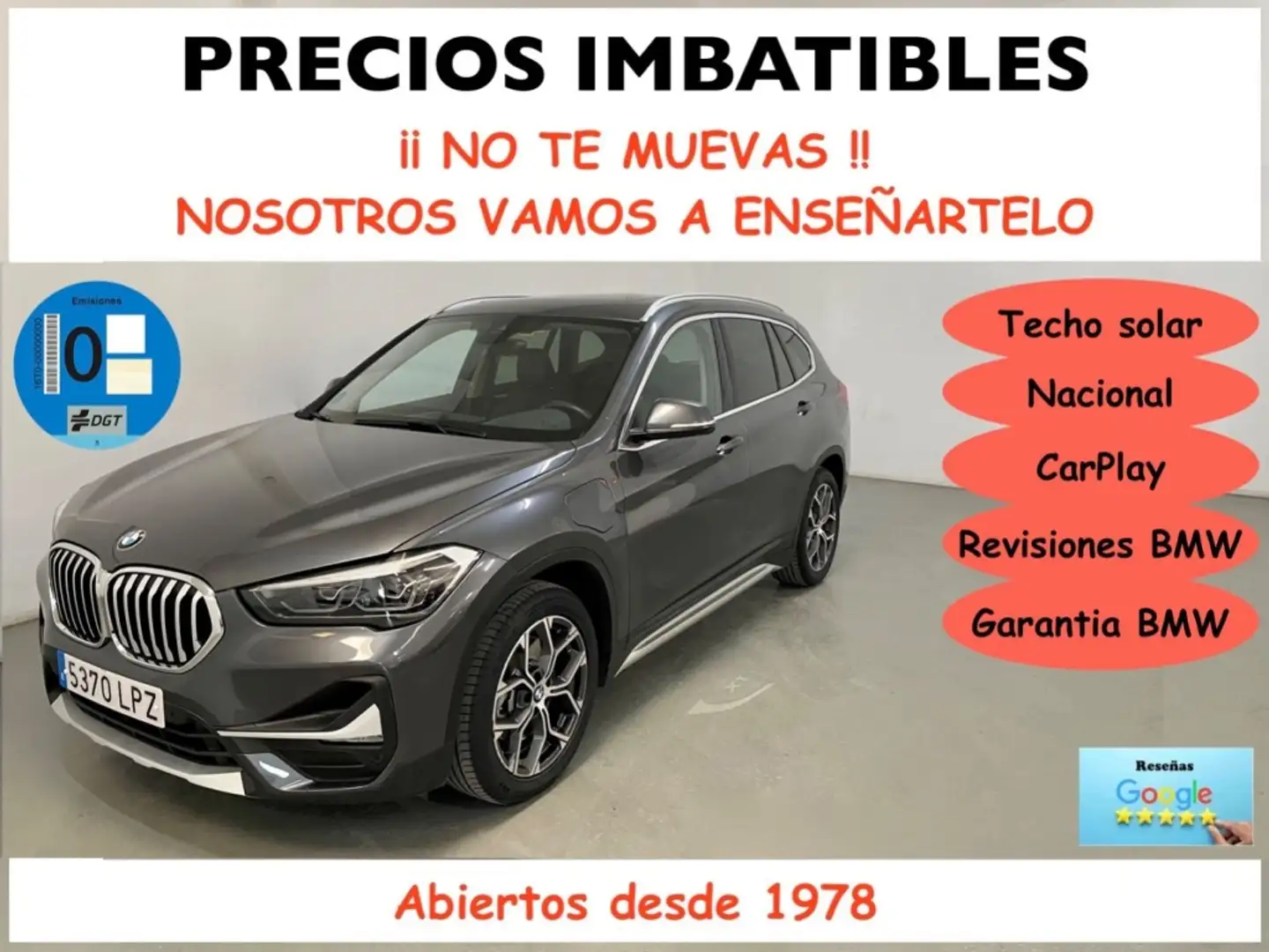 BMW X1 xDrive25eA Gris - 1