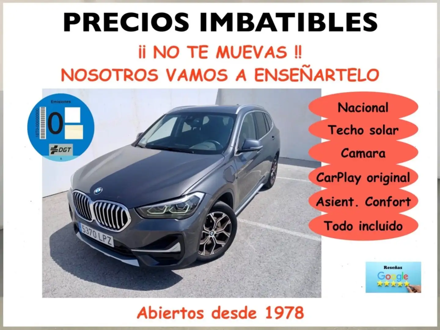 BMW X1 xDrive25eA Gris - 1