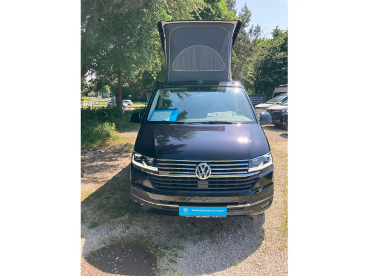 Volkswagen T6.1 California Ocean 2.0 TDI DSG 4M AUFSTELLDAC Zwart - 2